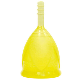 Менструальная чаша Тюльпан, L, жёлтая