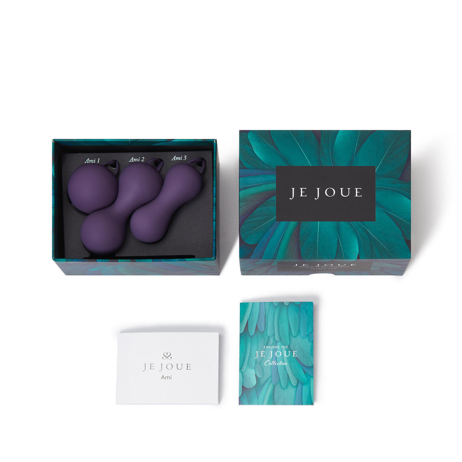 Вагинальные шарики Je Joue Ami Kegel Set, фиолетовые