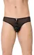 Трусы мужские SoftLine Collection на шнуровке, чёрный, M/L