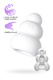 Мастурбатор с самолубрикацией MensMax Pucchi Wave 6.5 см, белый