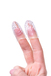 Набор насадок на палец Toyfа A-Toys Favi 2 шт., бесцветный