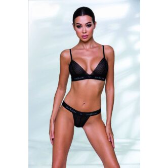 Комплекты Passion Lingerie Glamiss set Black, Чёрный, S/M