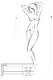 Боди-сетка Passion Erotic Line, розовое, OS