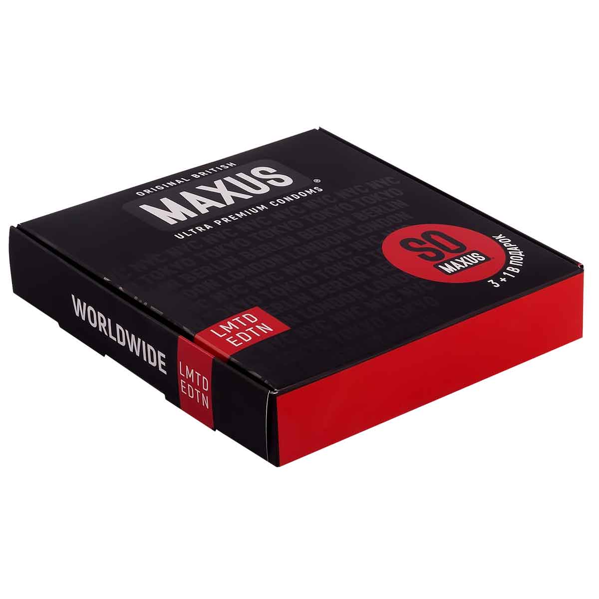 Презервативы в коробке Maxus Worldwide, 12 шт
