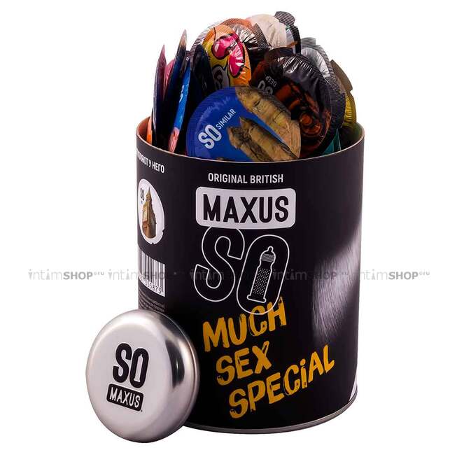 Презервативы точечно-ребристые Maxus Special 100 шт