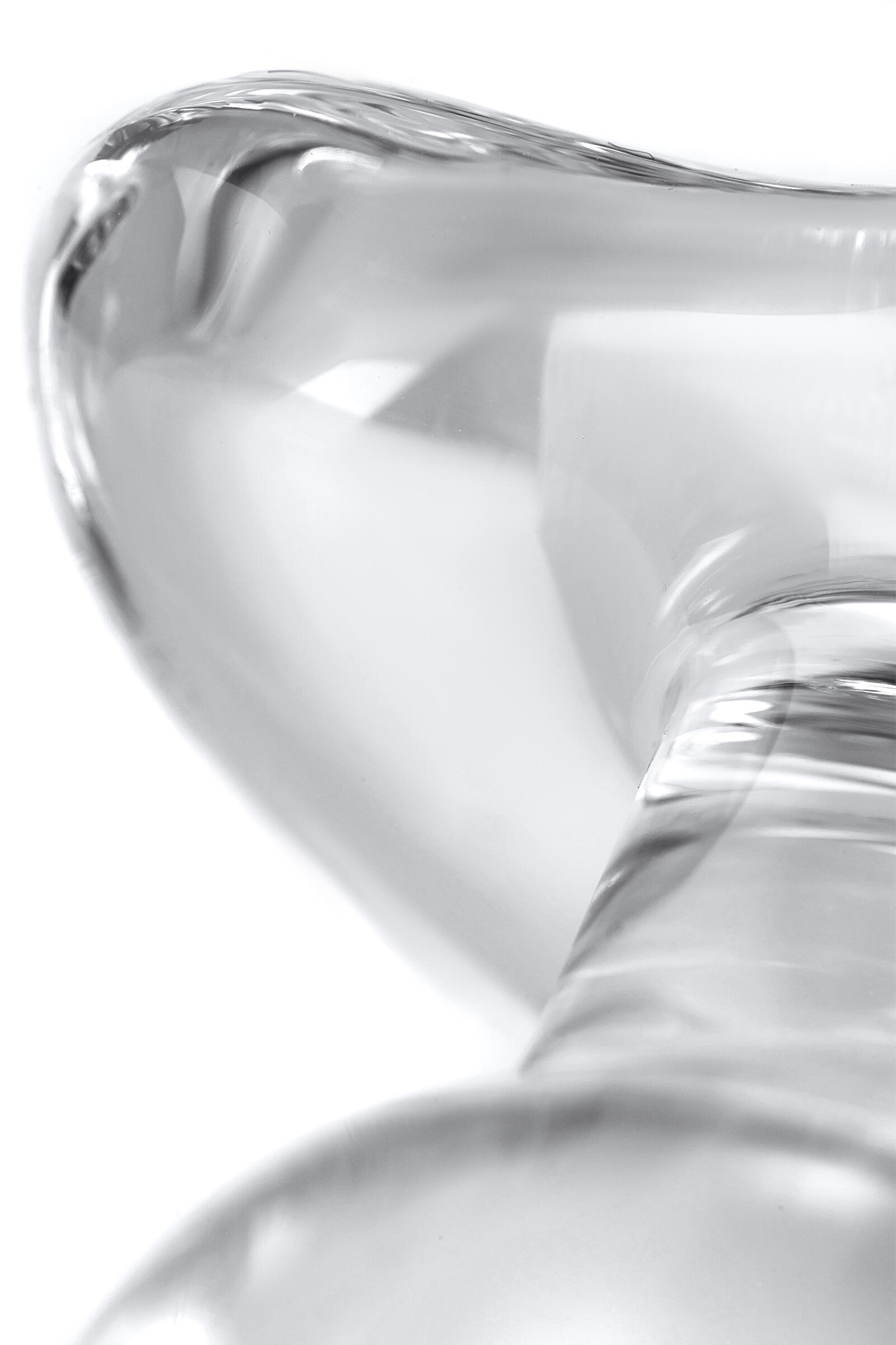 Анальная пробка Sexus Glass стеклянная, бесцветная, 11,5 см