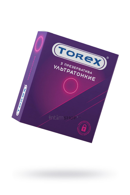 Презервативы ультратонкие Torex №3 от IntimShop