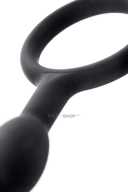 Анальная цепочка Toyfa A-Toys S, 19,5 см, черный - фото 6
