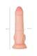Фаллоимитатор с подвижной кожей и фиксацией формы Toyfa RealStick My BabeMy Treasure 18.5 см, телесный