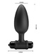 Вибропробка Pretty Love Vibra Butt Plug II, черная