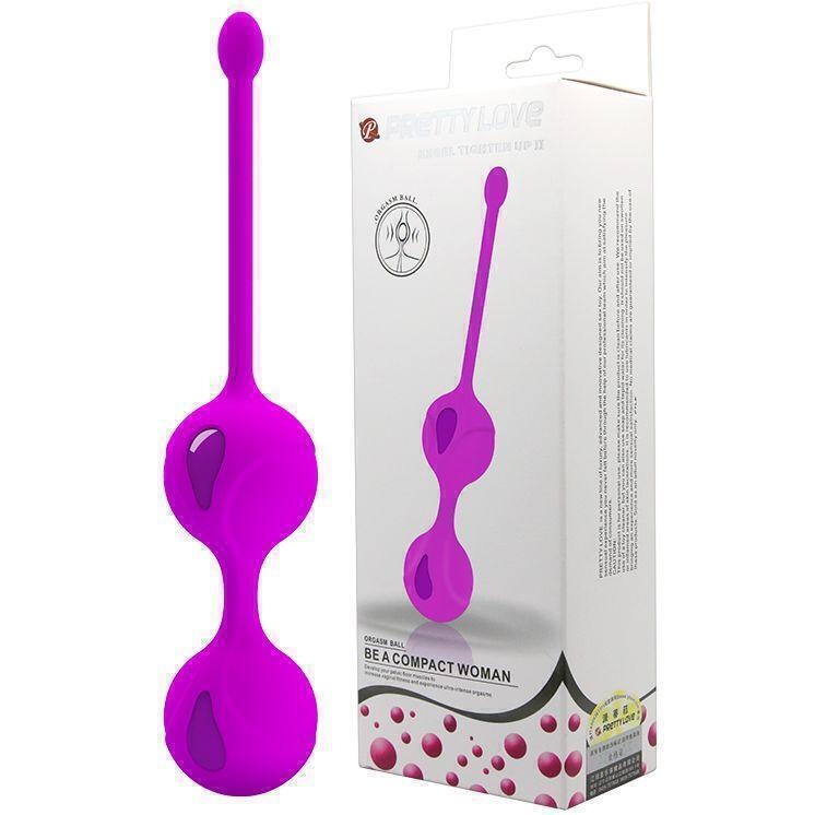 Вагинальные шарики Pretty Love Kegel Tighten Up II, фуксия