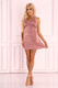 Сорочка LivCo Corsetti Fashion LC 90593 Ressia koszula, Розовый, L/XL