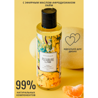 Массажное масло Pleasure Lab Refreshing манго и мандарин, 100 мл