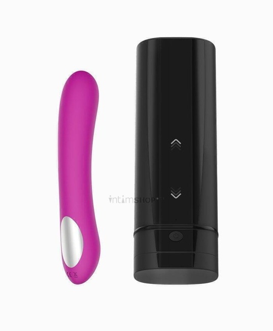 Набор для секса на расстоянии KIIROO Onyx + Pearl 2, фиолетовый