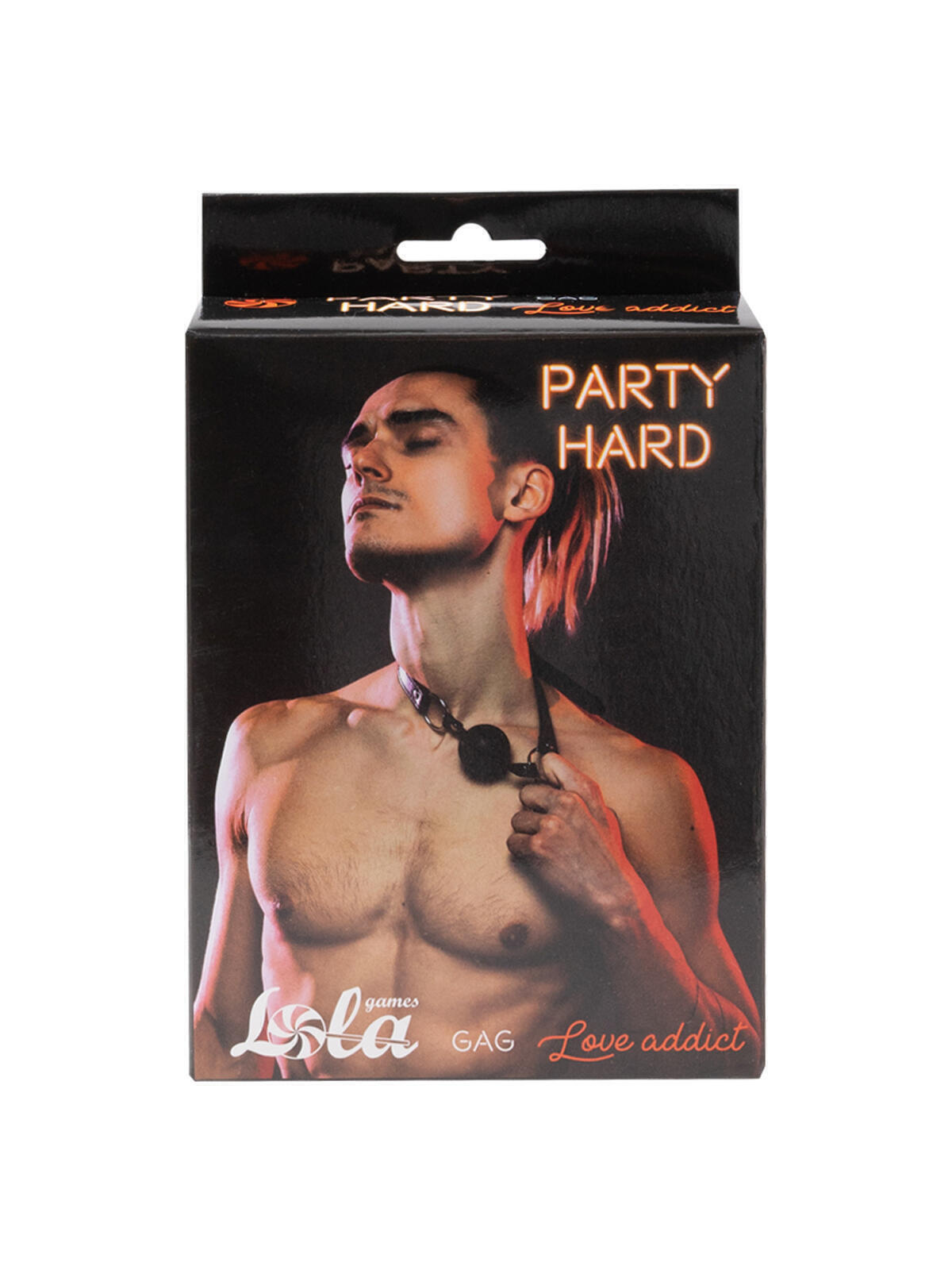 Кляп Party Hard Love Addict Black Lola Games Party Hard