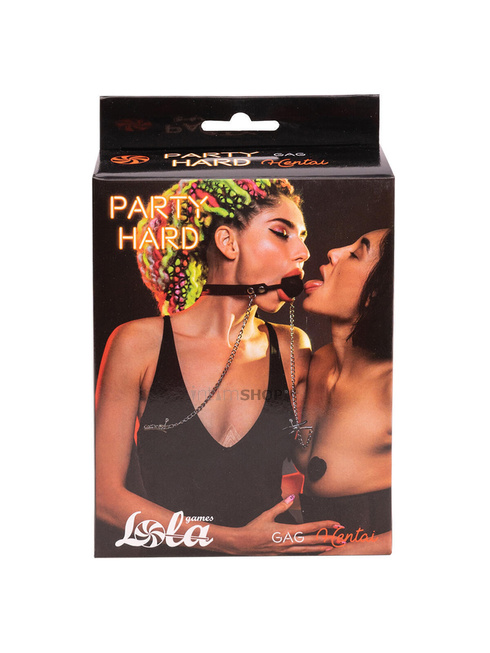 Кляп Party Hard Hentai Lola Games Party Hard от IntimShop