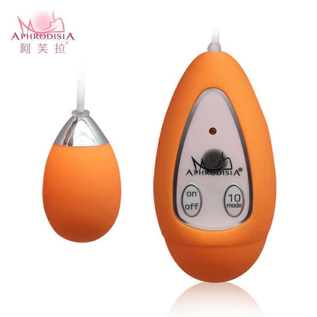 

Виброяйцо с пультом Aphrodisia Xtreme-10F Big Egg, оранжевый