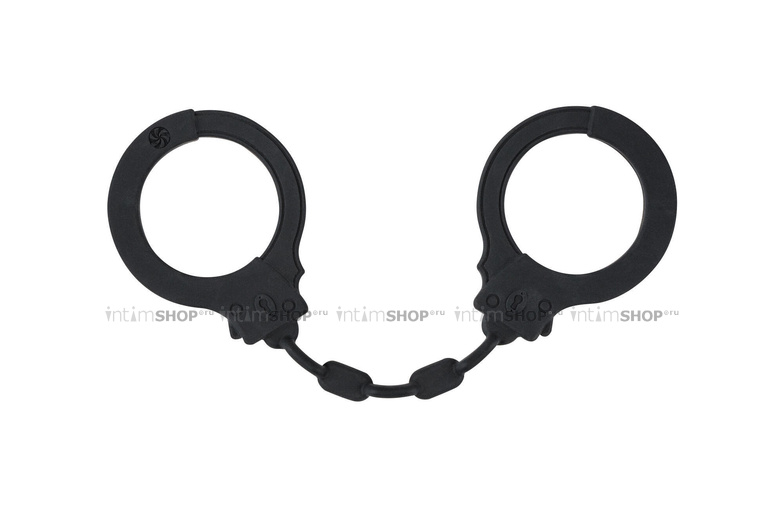 фото Силиконовые наручники Lola Games Party Hard Suppression, черный, купить