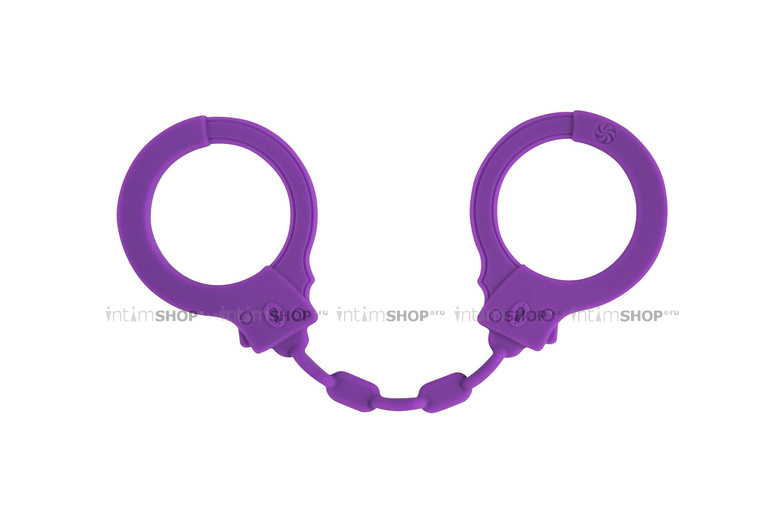 фото Силиконовые наручники Lola Games Party Hard Suppression, фиолетовые