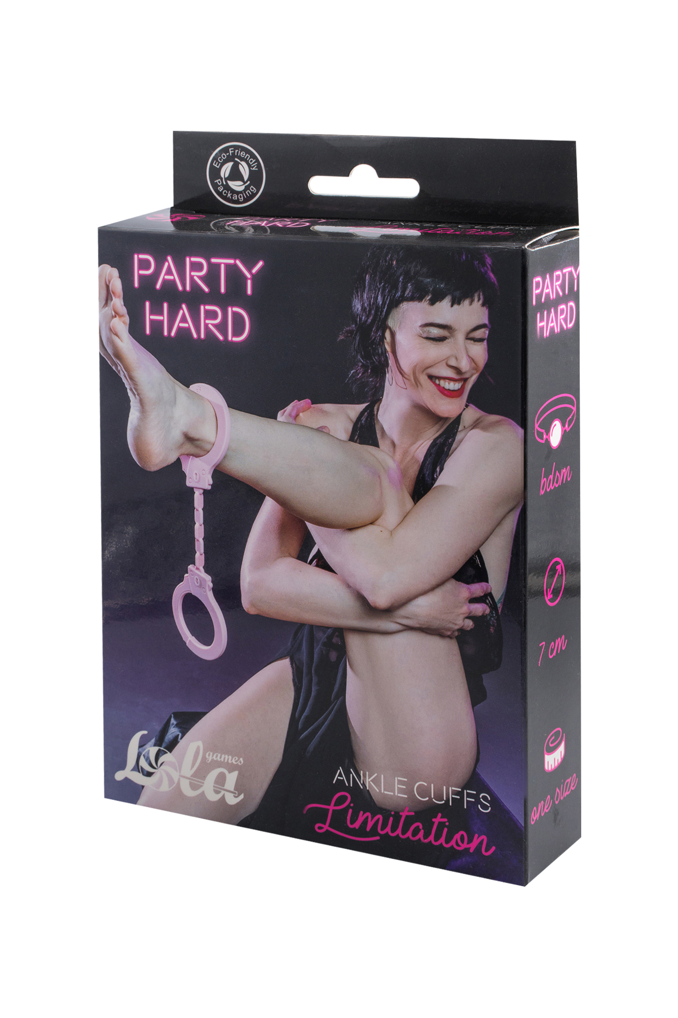 Силиконовые наножники Lola Games Party Hard Limitation, розовые