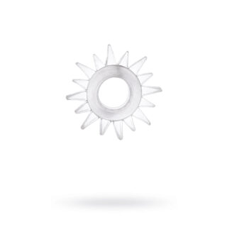 Эрекционное кольцо Toyfa в форме солнца, бесцветное