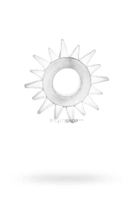 Эрекционное кольцо Toyfa в форме солнца, бесцветное