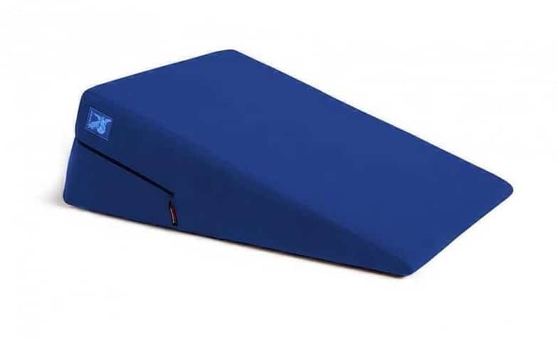 Liberator Retail Ramp Подушка для любви большая, синяя микрофибра