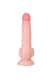 Фаллоимитатор с подвижной кожей и фиксацией формы Toyfa RealStick My Babe My Pretty 20 см, телесный