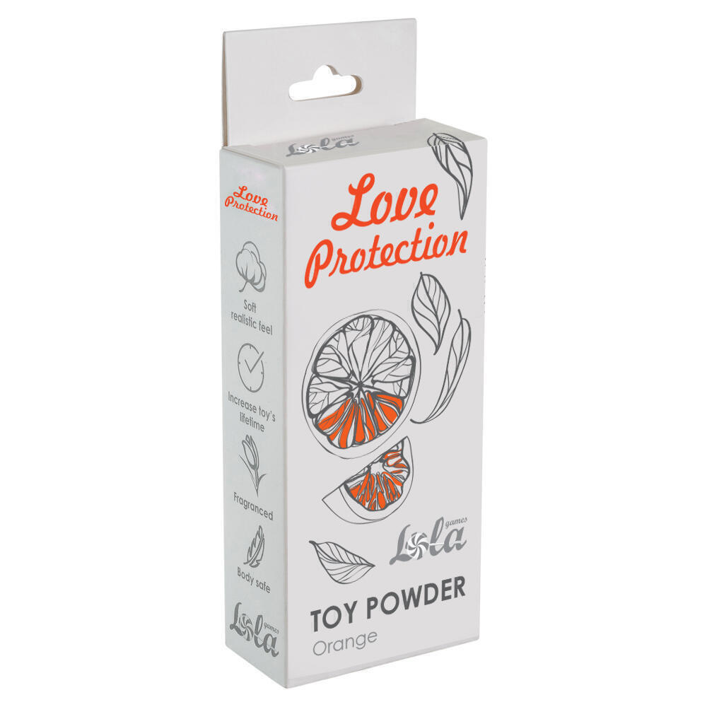 Пудра для игрушек Lola Games Love Protection Апельсин, 15 г