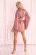 Пеньюары LivCo Corsetti Fashion LC 90594 Faomi szlafrok, Розовый, S/M