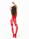 Костюм-сетка Passion Erotic Line, красный, OS