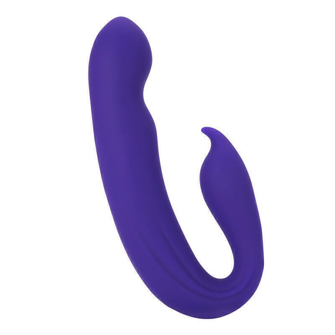 фото Вибратор Aphrodisia G-Spot Dual Stimulator с пульсирующим шариком, фиолетовый