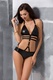 Боди Passion Lingerie Lamis body Black, Чёрный, XXL/3XL