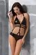 Боди Passion Lingerie Lamis body Black, Чёрный, L/XL
