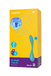 Вагинально-клиторальный вибратор с фиксацией формы Satisfyer G-Spot Flex 5+, голубой