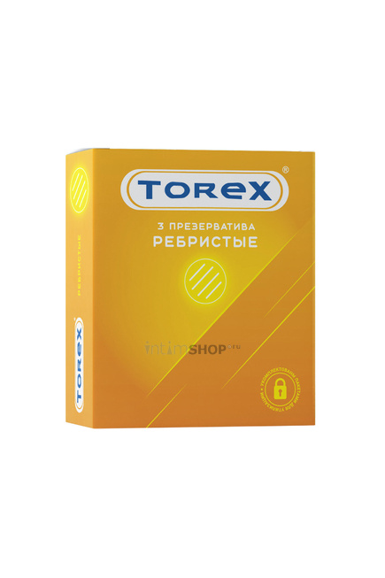 Презервативы ребристые Torex №3 от IntimShop