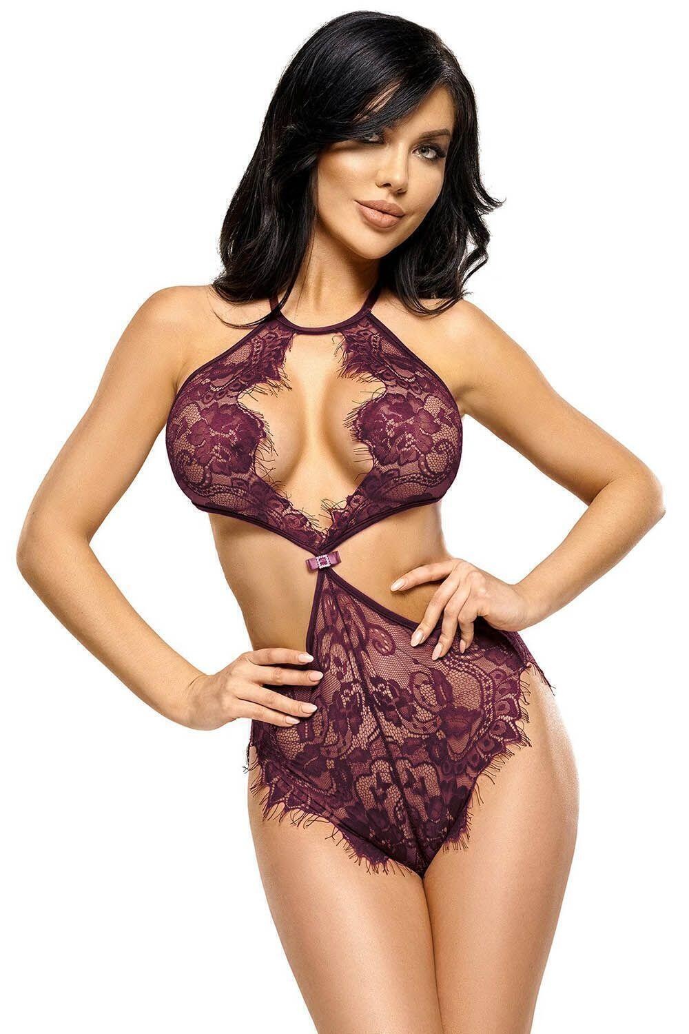 Боди Beauty Night Jordana teddy Purple, Фиолетовый, S/M