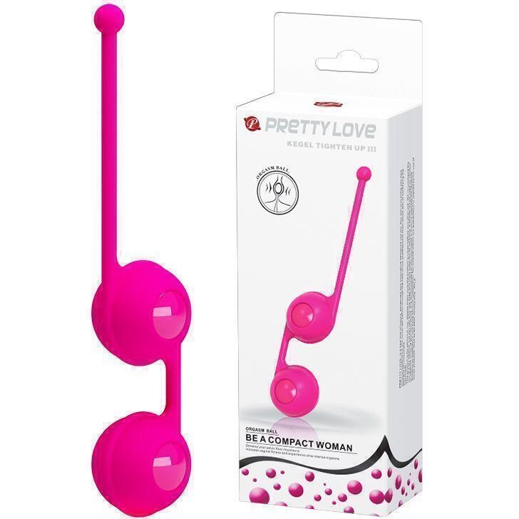 Вагинальные шарики Pretty Love Kegel Tighten Up III, розовый