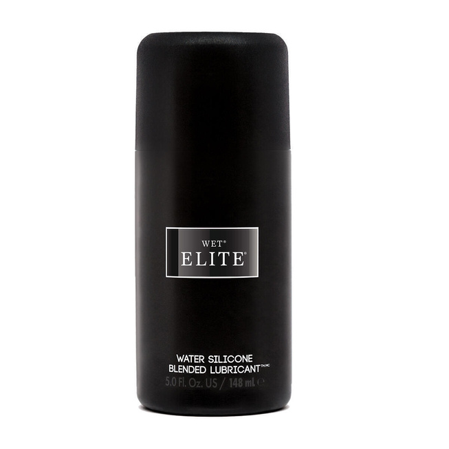 фото Лубрикант Wet Elite Black, на гибридной основе, 148 мл