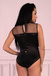 Боди LivCo Corsetti Fashion LC 90571 Kiraven body, Чёрный, L/XL