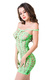 Платье-сетка Joli Siesta, зеленый, S/M