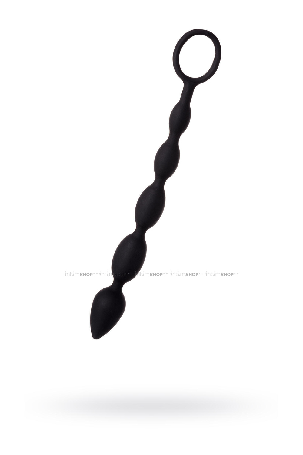 Анальная цепочка Toyfa A-Toys M, 27,6 см, черный