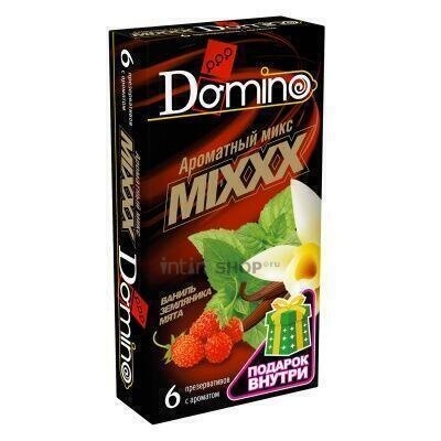 Презервативы Domino Classics Ароматный Микс, 6 шт от IntimShop