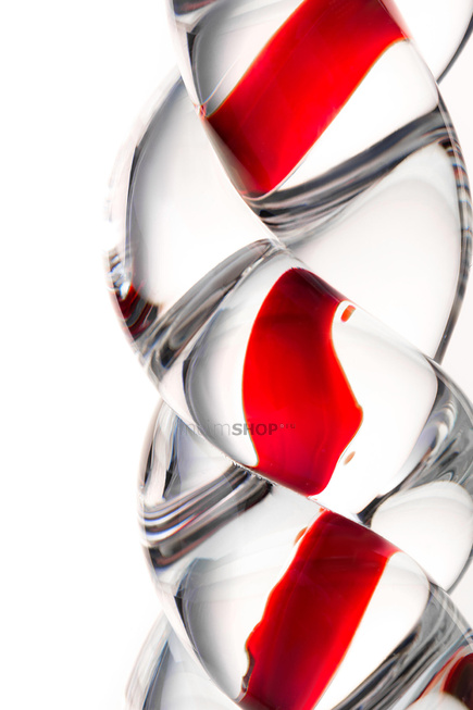 Анальная ёлочка Sexus Glass, бесцветная - фото 3