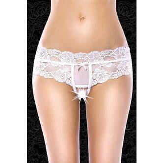 Стринги с доступом FlirtOn 2710-1, белые, 46-48