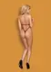 Боди полупрозрачное с глубоким вырезом 830-TED-1 Obsessive, S/M