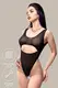 Эротическое боди Waname Apparel Lightness черное, L