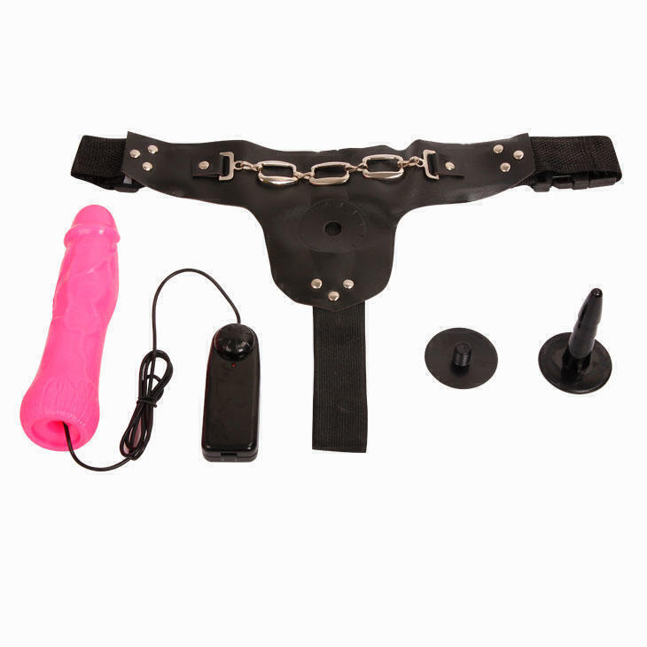 Adjustable elastic Harness Страпон женский вагинальный на трусиках с вибрацией Baile