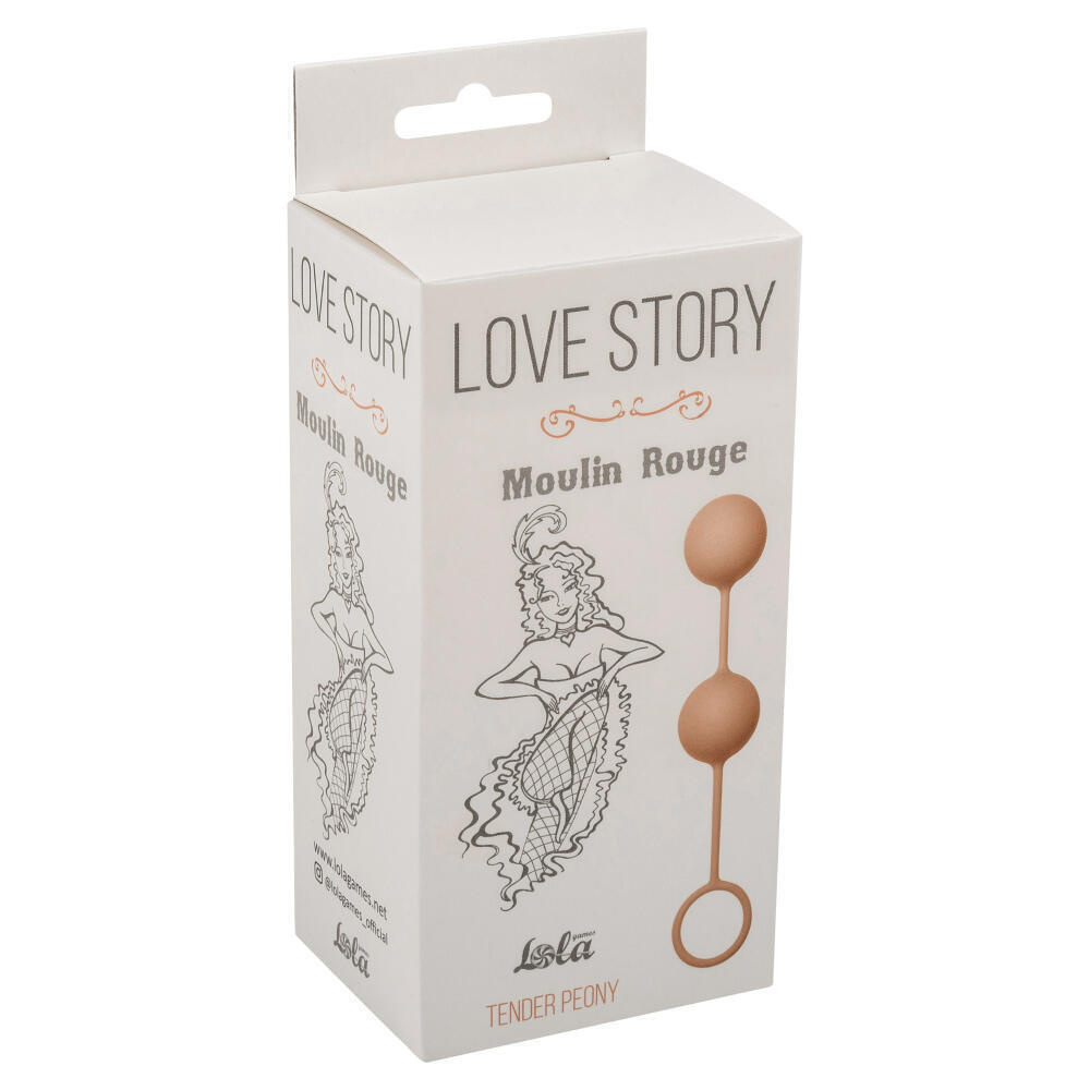 Вагинальные шарики Lola Games Love Story Moulin Rouge, розовый