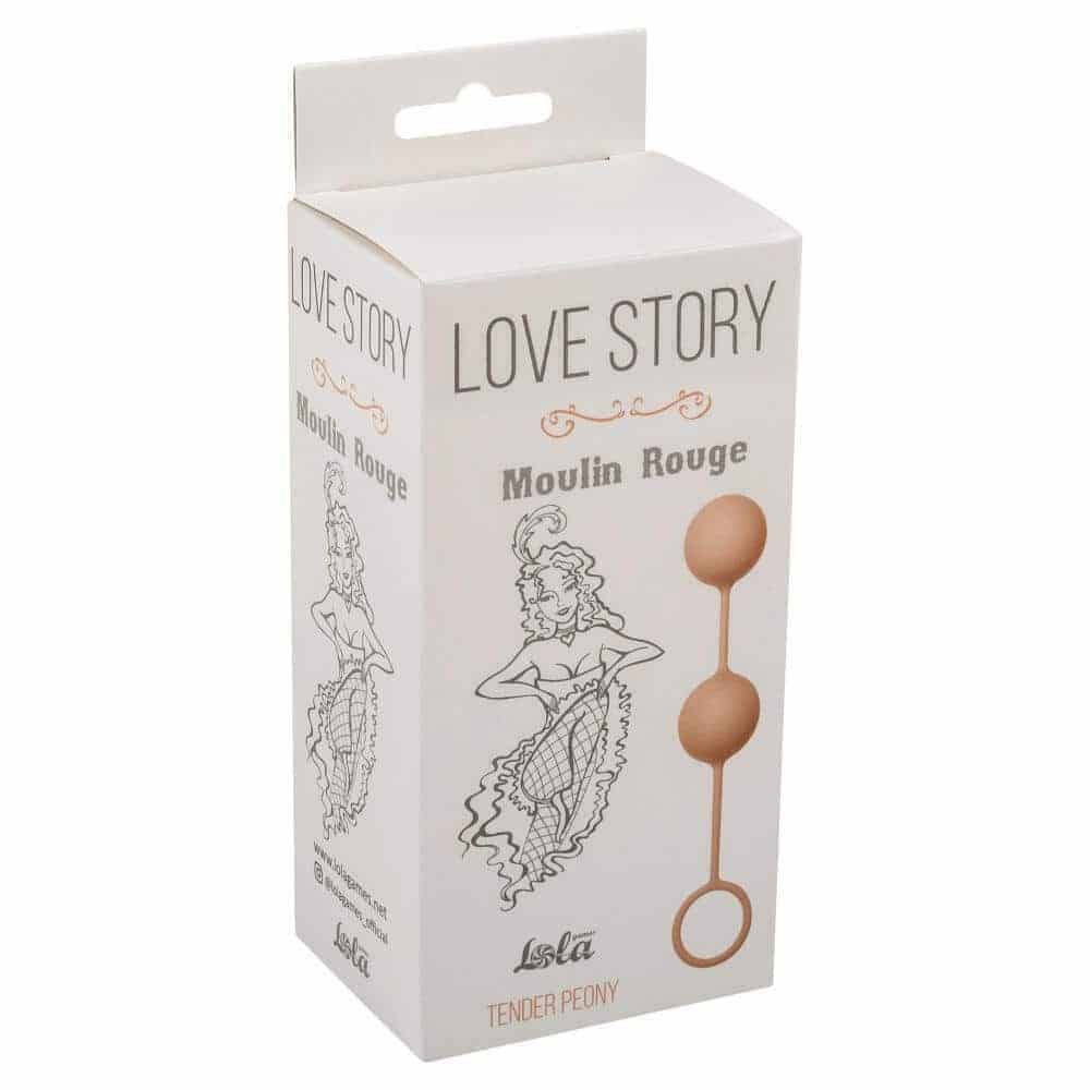 Вагинальные шарики Lola Games Love Story Moulin Rouge, розовый